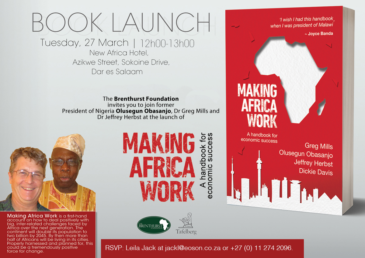 Making Africa Work Launch - Dar es Salaam