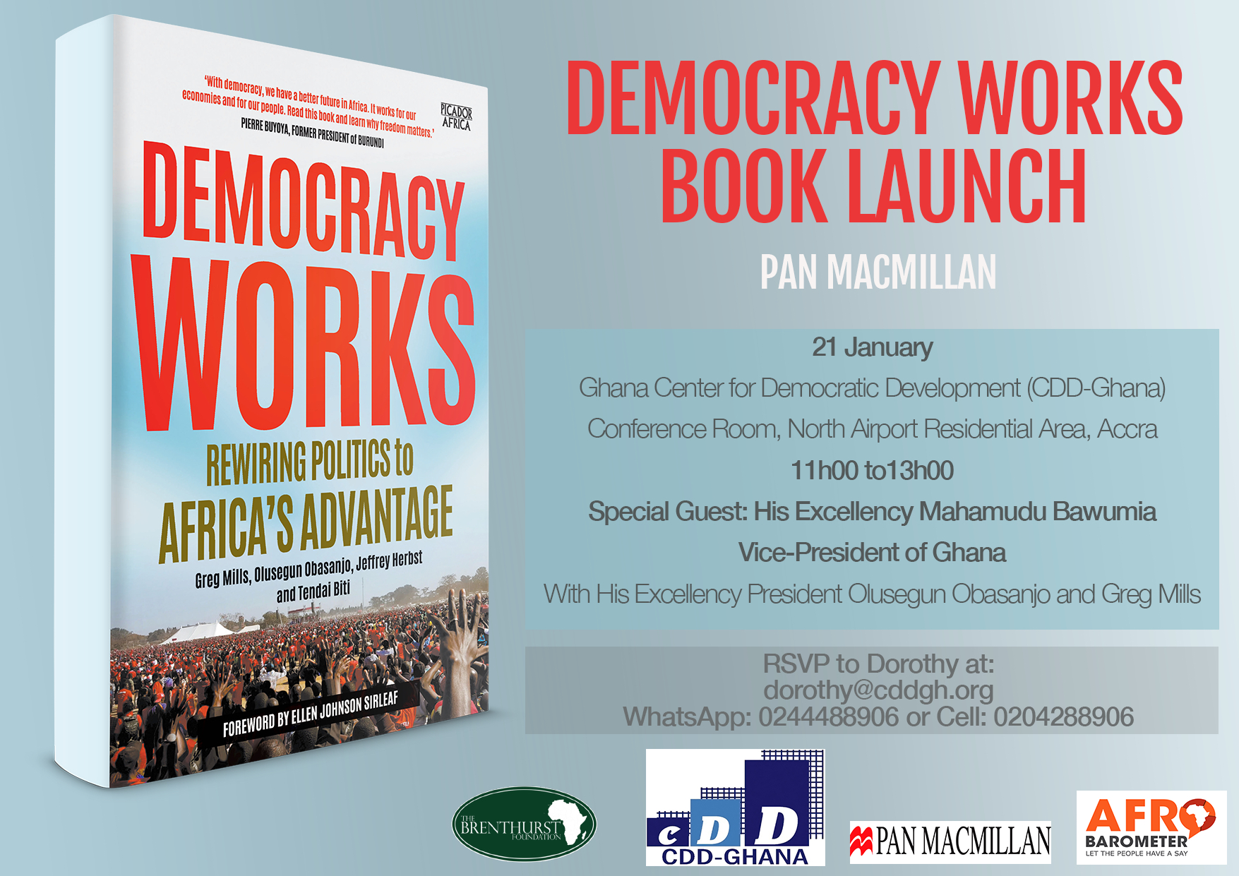 Democracy Works Launch in Ghana