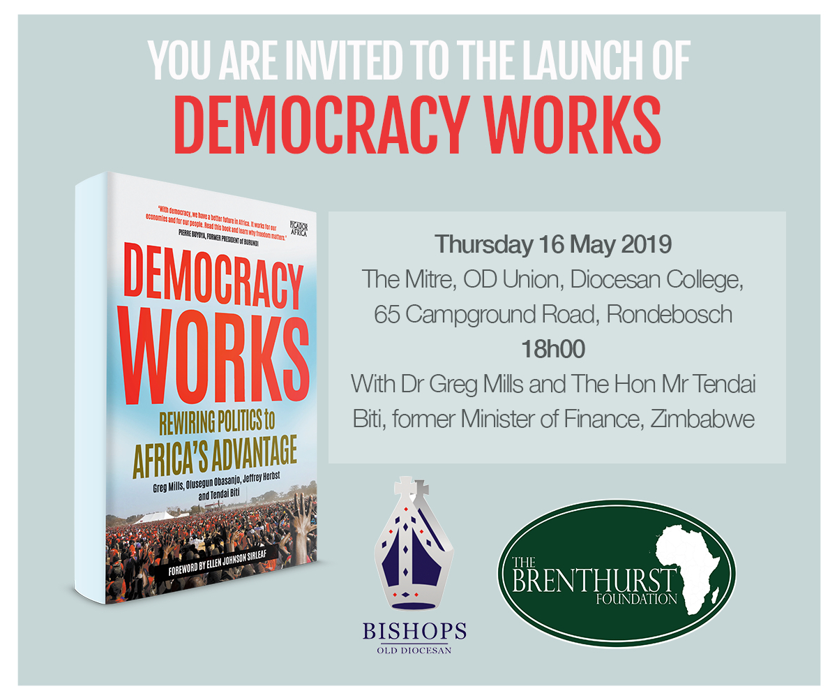Democracy Works Book Launch At The OD Union with Helen Zille and Tendai Biti