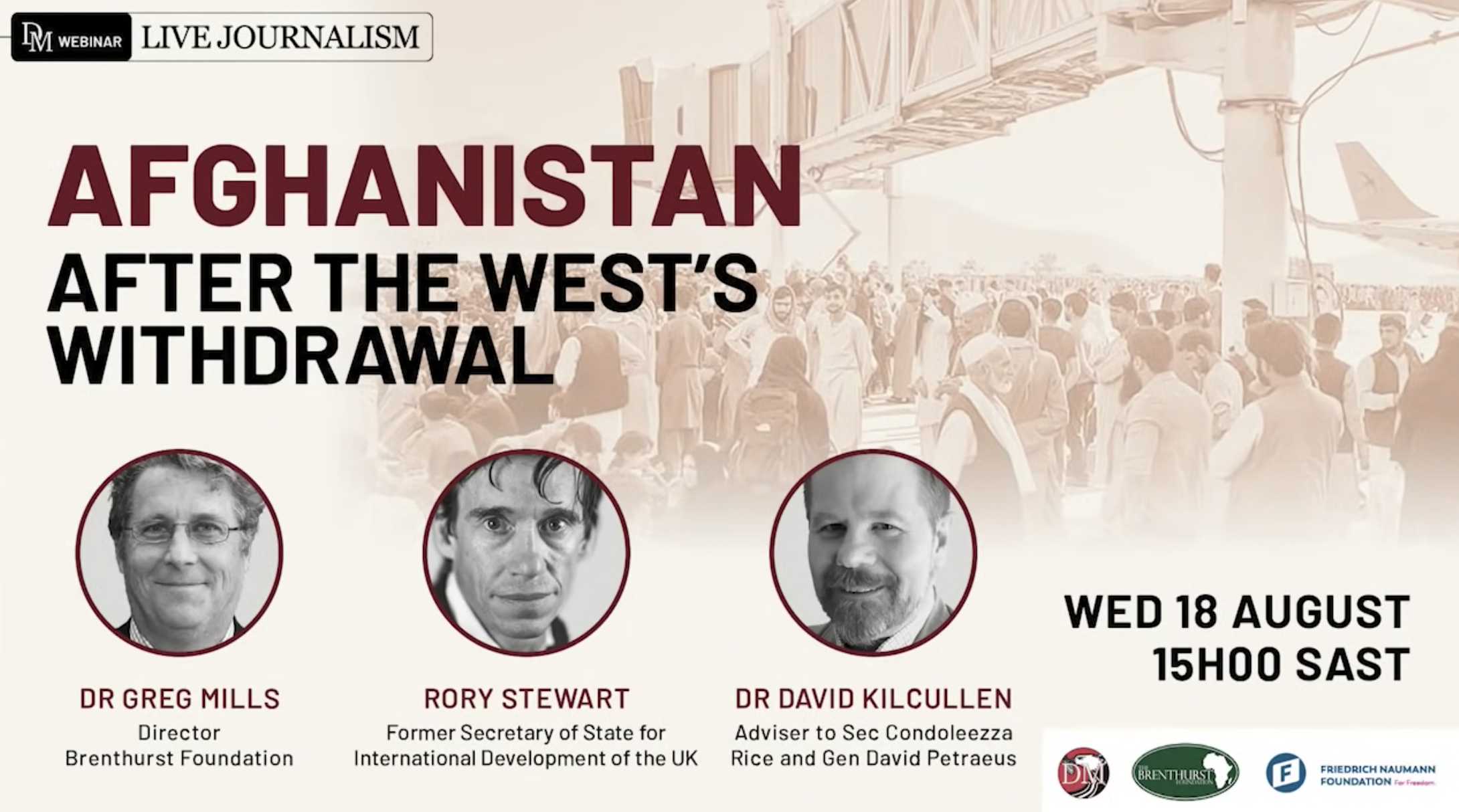 Watch the Webinar: Afghanistan After the West's Withdrawal