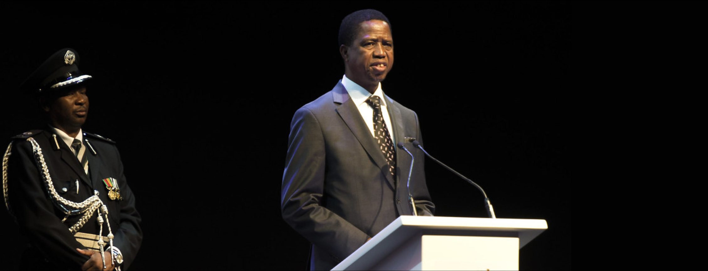 President Edgar Lungu of Zambia