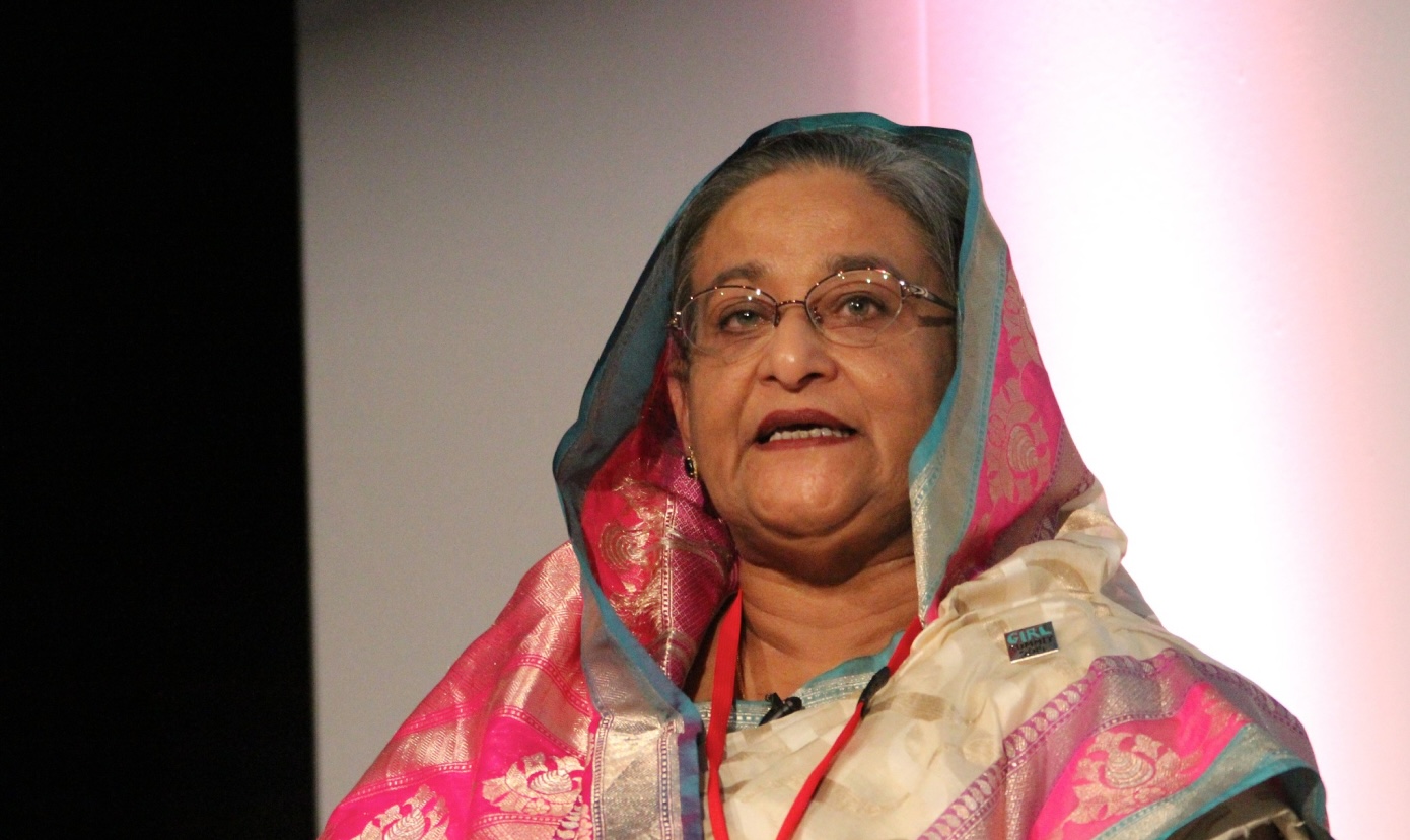 Sheikh Hasina, Honourable Prime Minister of Bangladesh