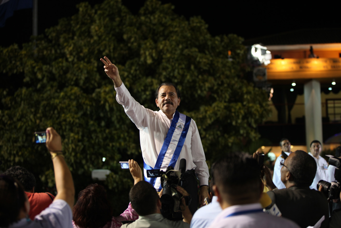 Daniel Ortega in January 2007