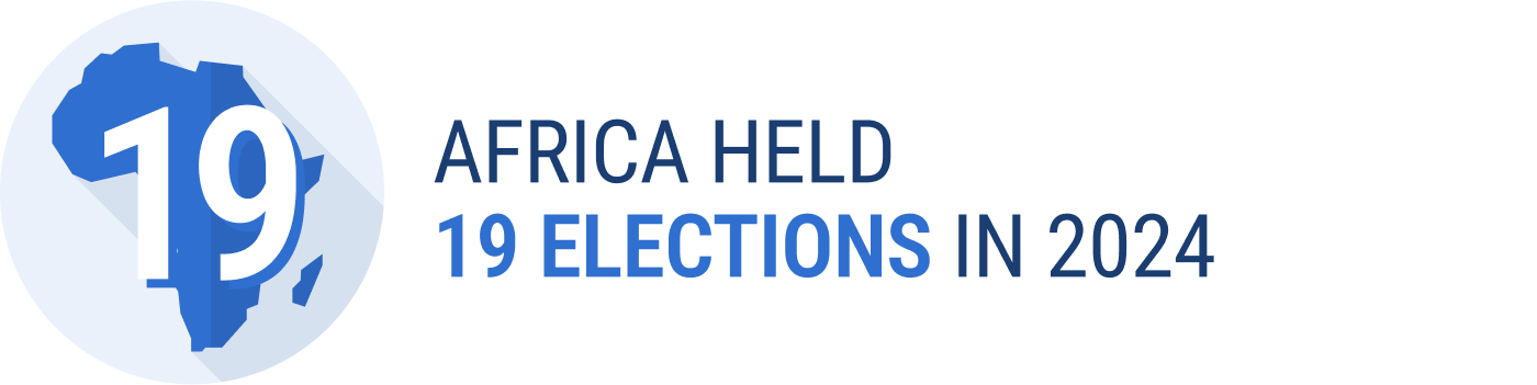 Africa held 19 elections in 2024