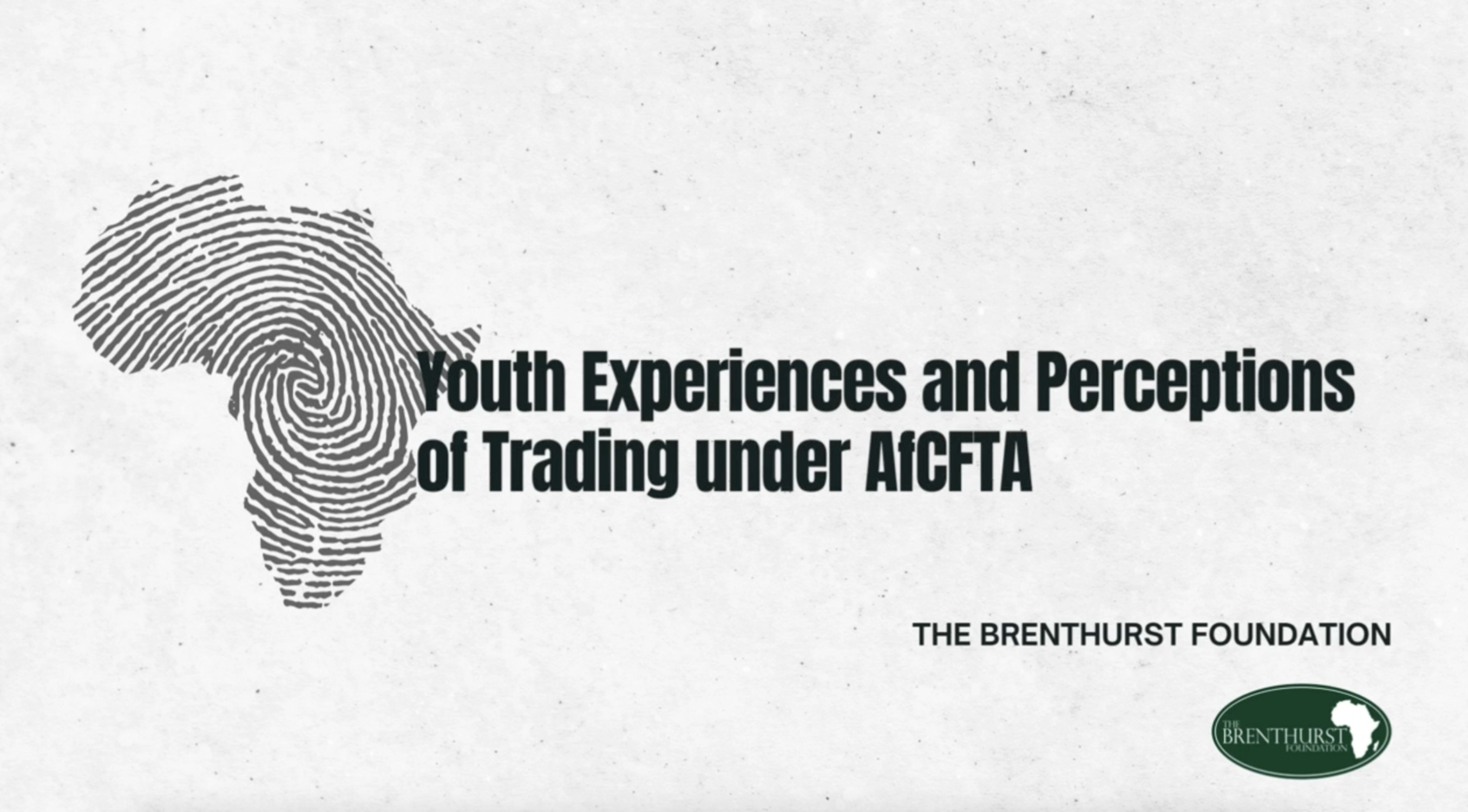 Youth Experiences and Perceptions of Trading under AfCFTA 